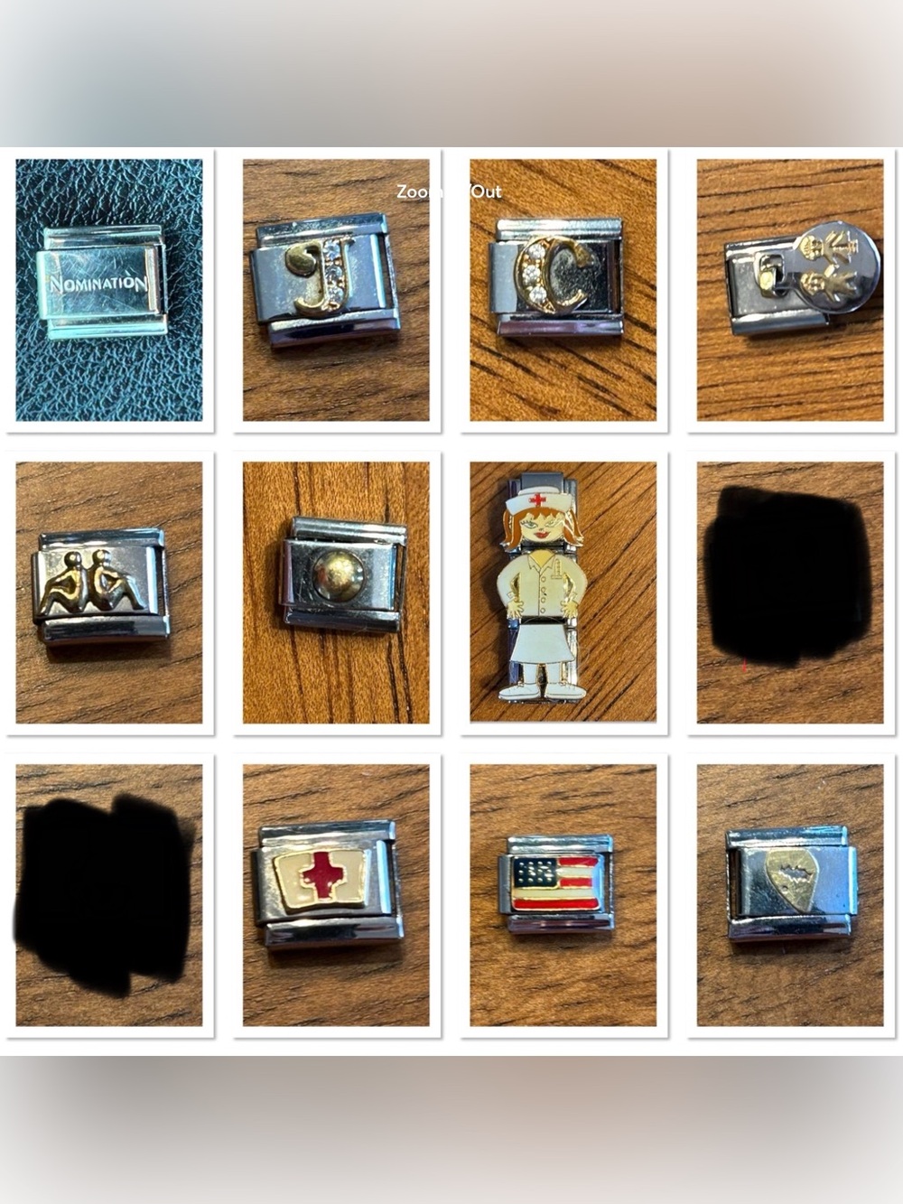 Nomination and DynaFlex Italian Charm Bracelet Links $15-$25 each **READ***